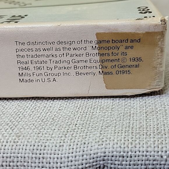 MONOPOLY By Parker Brothers- 1961-75 Complete (#1) - Picture 13 of 14